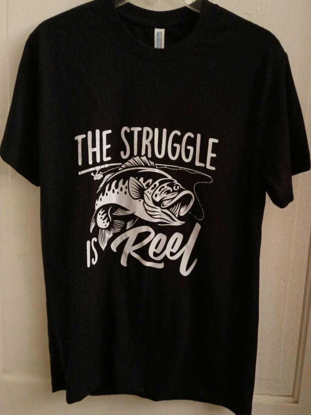 Men's "The Struggle Is Reel" Fishing T-Shirt